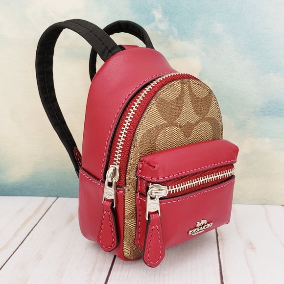 Coach Bags Coach Mini Backpack Keychain Bag Charm Poshmark